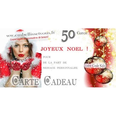 Carte cadeau noel 50 bis 1