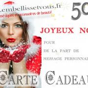 Carte cadeau noelbis 50